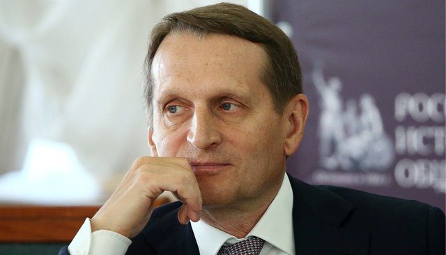 Sergey Naryshkin Russia Chief Spy
