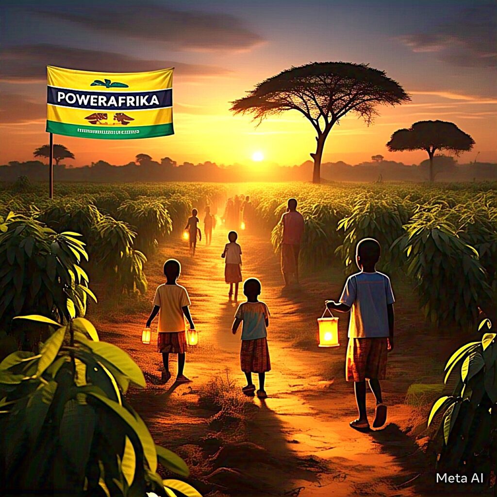 asarekrom_at_dusk_no_lights_kids_with_lanterns