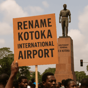 Rename Kotoka Airport to Accra Airport1